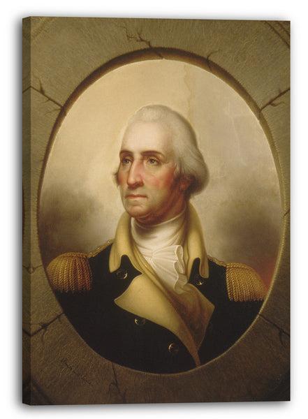 Leinwandbild Rembrandt Peale - George Washington