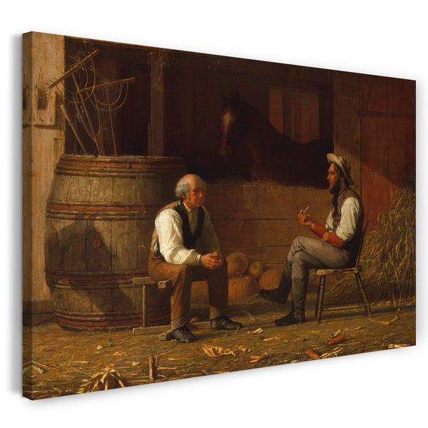 Leinwandbild Enoch Holz Perry - Talking It Over