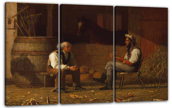 Leinwandbild Enoch Holz Perry - Talking It Over