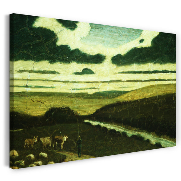 Leinwandbild Albert Pinkham Ryder - Landschaft