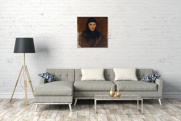 Leinwandbild John Singer Sargent - Ägyptische Frau