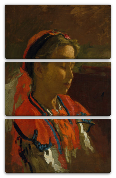 Leinwandbild Thomas Eakins - Carmelita Requena