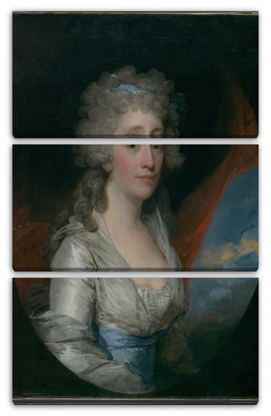 Leinwandbild Gilbert Stuart - Frau Joseph Anthony Jr. (Henrietta Hillegas)