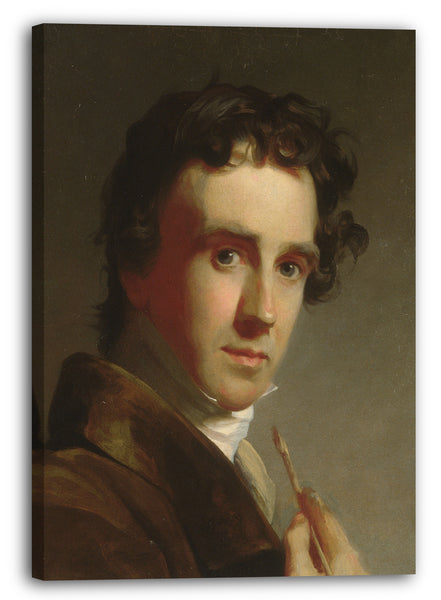 Leinwandbild Thomas Sully - Porträt des Künstlers
