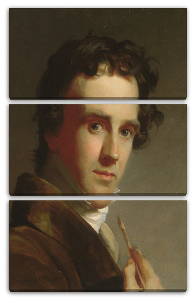 Leinwandbild Thomas Sully - Porträt des Künstlers