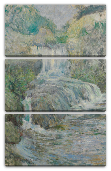 Leinwandbild John Henry Twachtman - Wasserfall