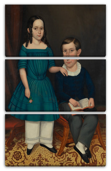 Leinwandbild Joseph Whiting Stock - John und Louisa Stock