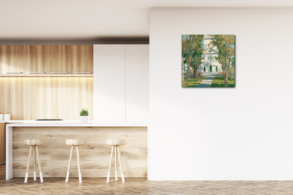 Leinwandbild Childe Hassam - Die Kirche in Gloucester