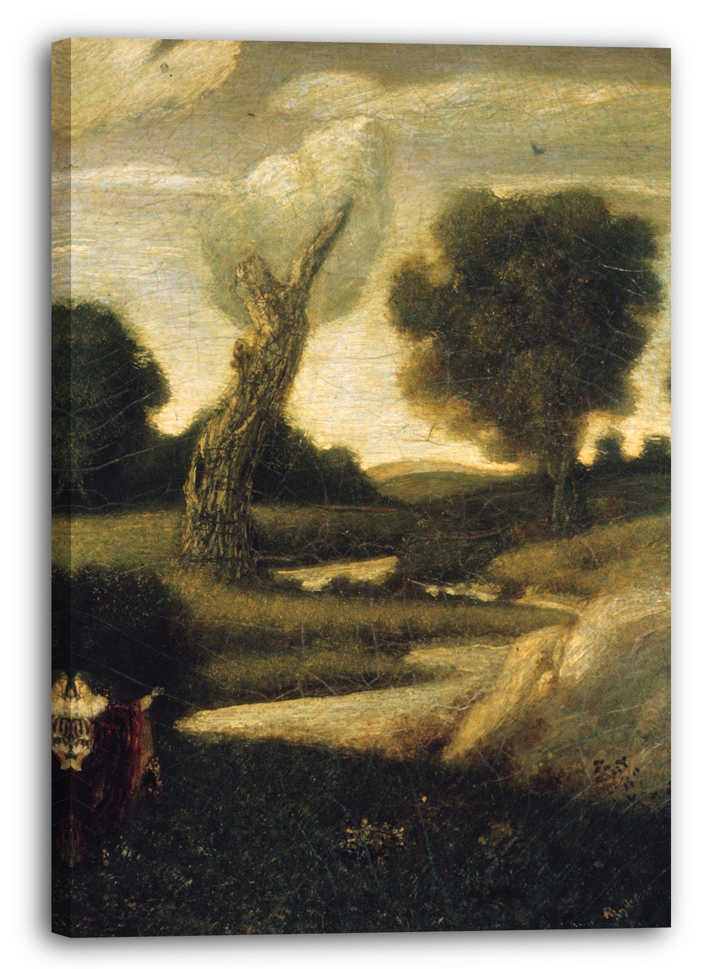 Leinwandbild Albert Pinkham Ryder - Der Wald von Arden