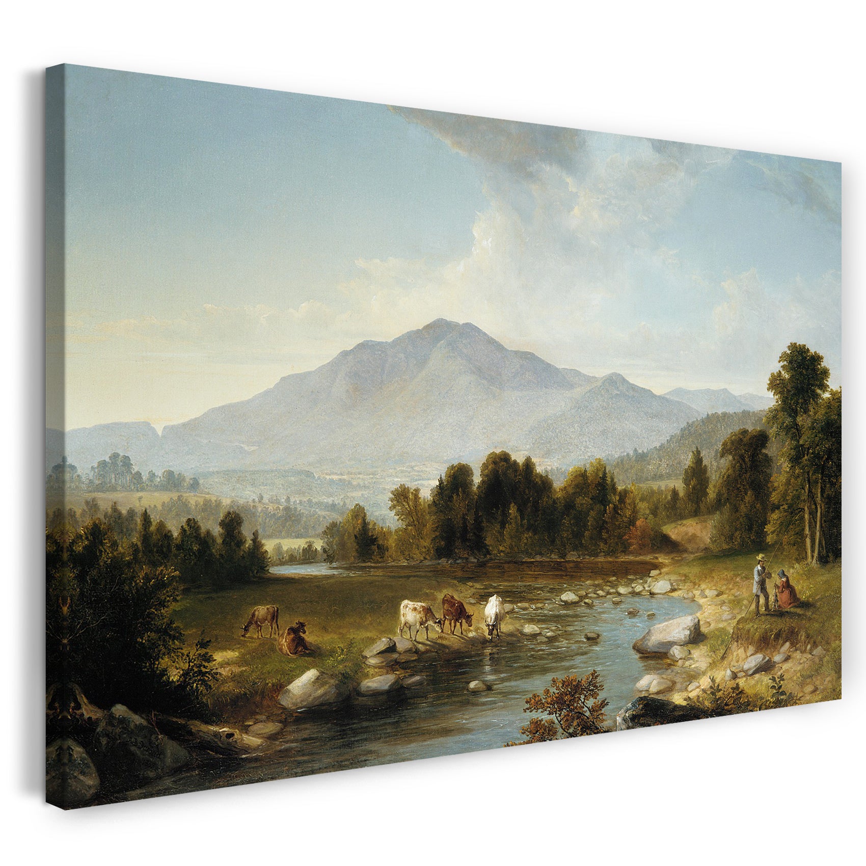 Leinwandbild Asher Brown Durand - High Point: Shandaken Mountains