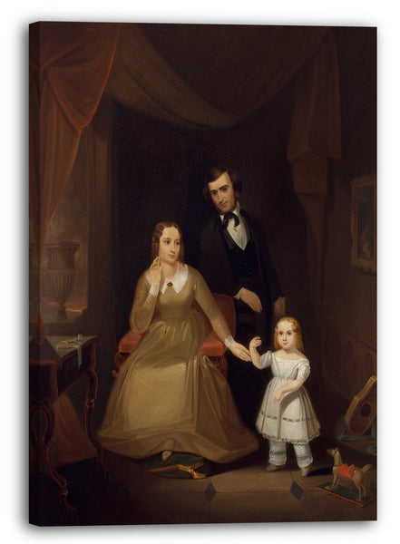 Leinwandbild John Mix Stanley - Die Williamson Familie