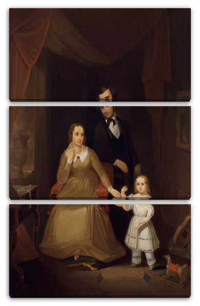 Leinwandbild John Mix Stanley - Die Williamson Familie