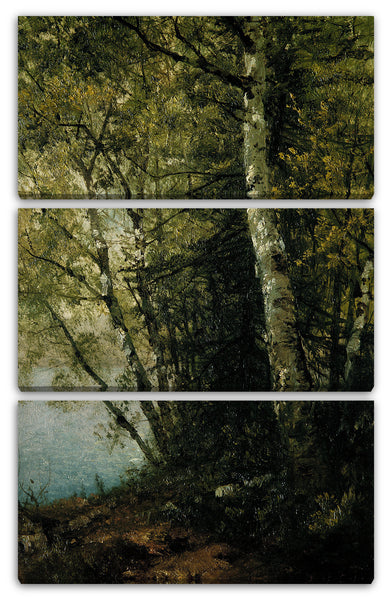 Leinwandbild John Frederick Kensett - Studium der Buchen