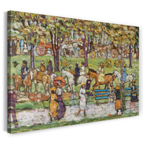 Leinwandbild Maurice Brazil Prendergast - Central Park