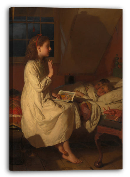 Leinwandbild Seymour Joseph Guy - Geschichte der goldenen Schlösser