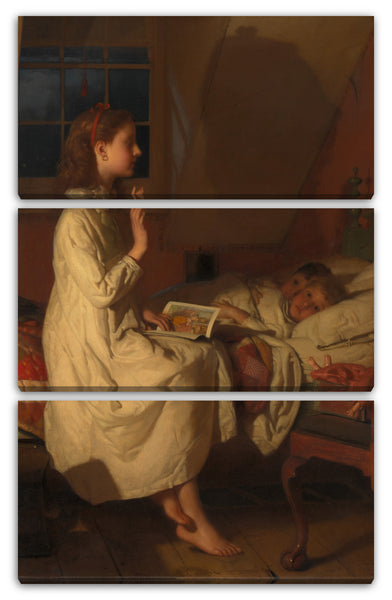 Leinwandbild Seymour Joseph Guy - Geschichte der goldenen Schlösser