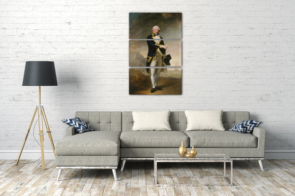 Leinwandbild Gilbert Stuart - Kapitän John Gell