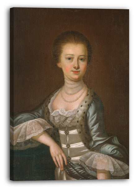 Leinwandbild Jeremia Theus - Frau John Dart