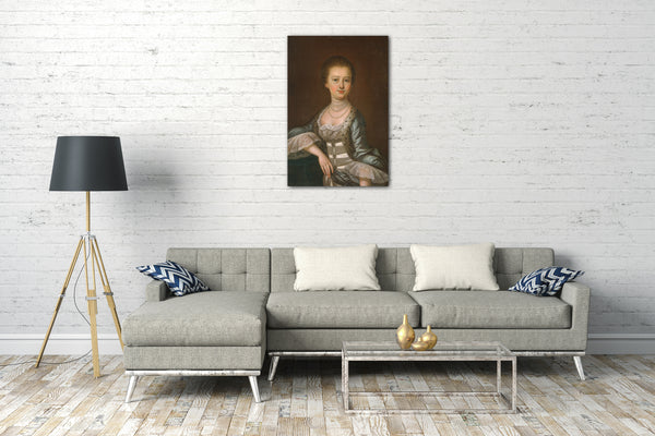 Leinwandbild Jeremia Theus - Frau John Dart