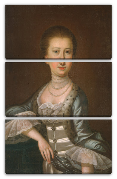 Leinwandbild Jeremia Theus - Frau John Dart