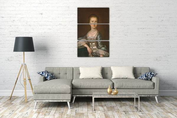 Leinwandbild Jeremia Theus - Frau John Dart