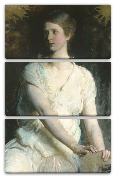 Leinwandbild Abbott H. Thayer - Junge Frau
