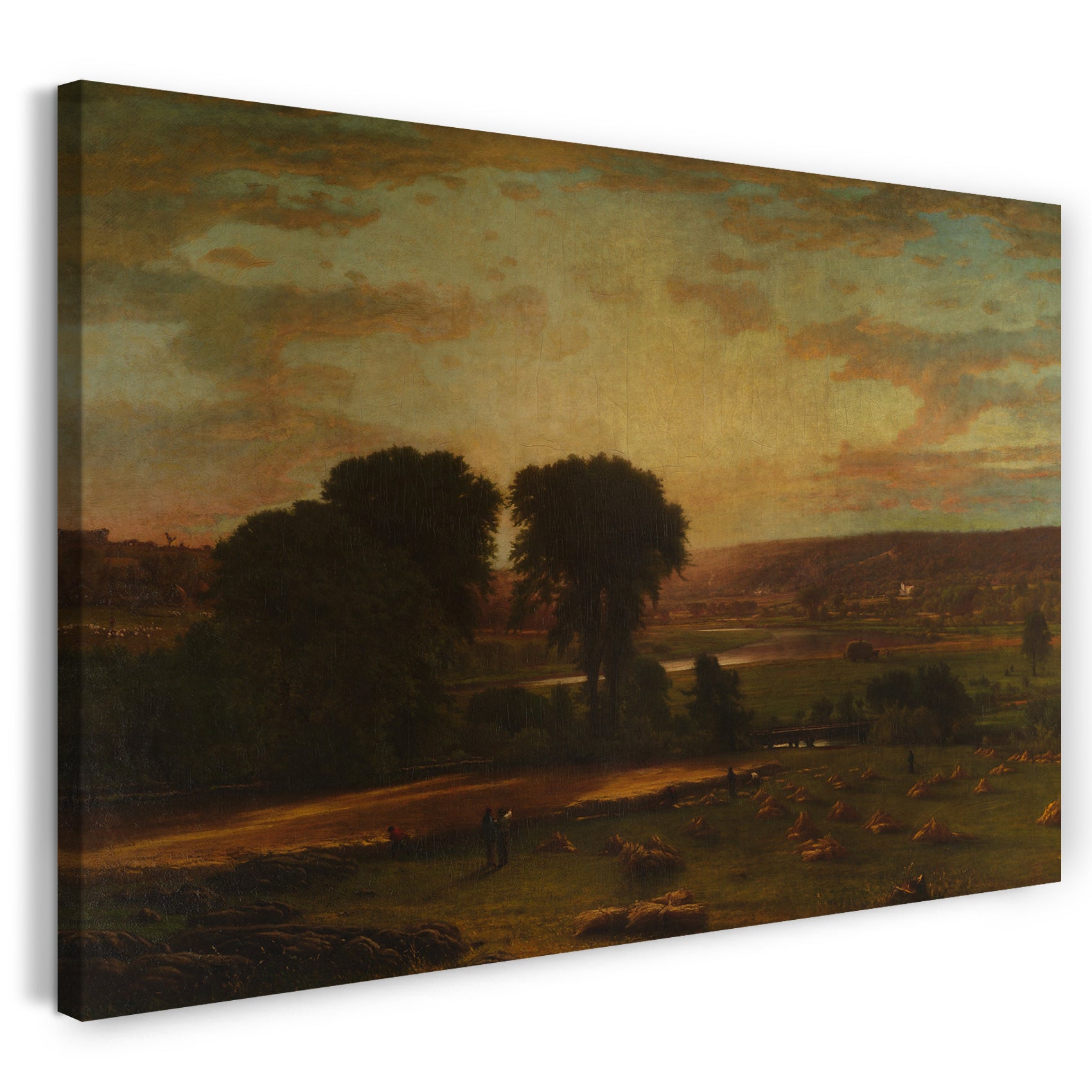 Leinwandbild George Inness - Peace and Plenty