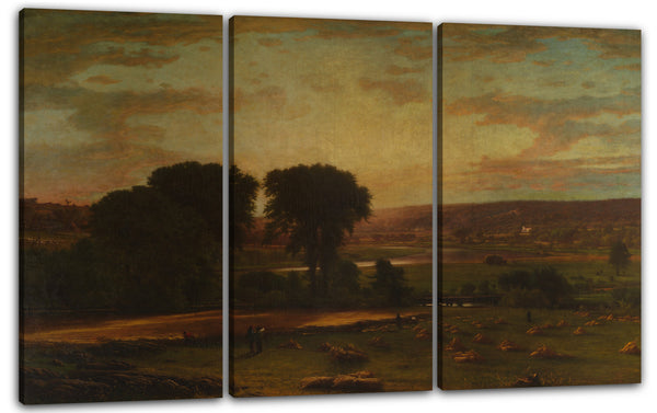 Leinwandbild George Inness - Peace and Plenty
