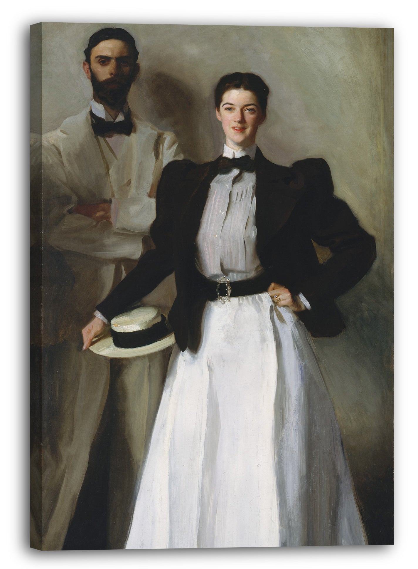 Leinwandbild John Singer Sargent - Herr und Frau I. N. Phelps Stokes