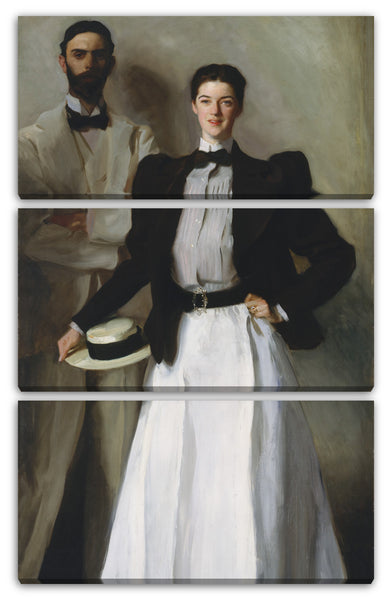 Leinwandbild John Singer Sargent - Herr und Frau I. N. Phelps Stokes