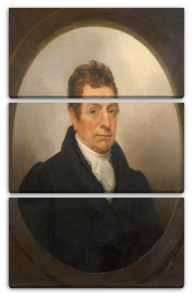 Leinwandbild Rembrandt Peale - Der Marquis de Lafayette