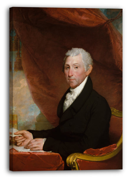 Leinwandbild Gilbert Stuart - James Monroe