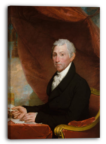 Leinwandbild Gilbert Stuart - James Monroe