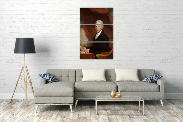 Leinwandbild Gilbert Stuart - James Monroe