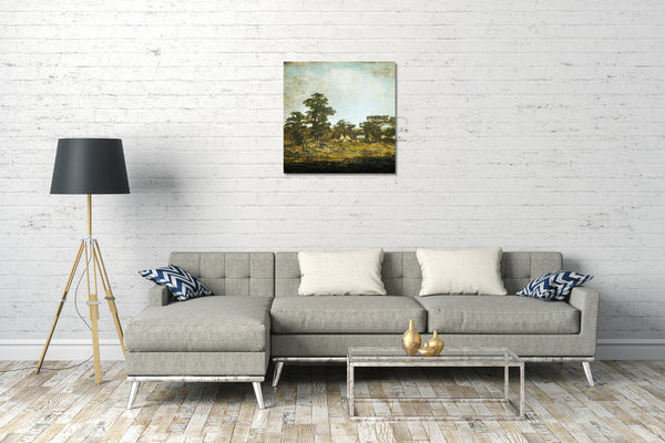 Leinwandbild Ralph Albert Blakelock - Ein indisches Lager