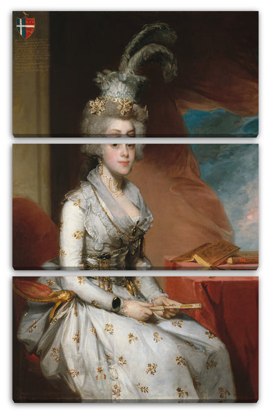 Leinwandbild Gilbert Stuart - Matilda Stoughton de Jaudenes