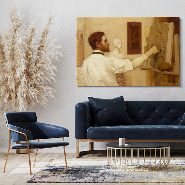 Leinwandbild Kenyon Cox - Augustus Saint-Gaudens