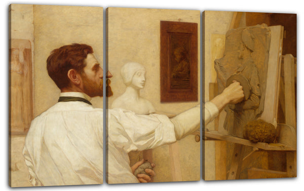 Leinwandbild Kenyon Cox - Augustus Saint-Gaudens