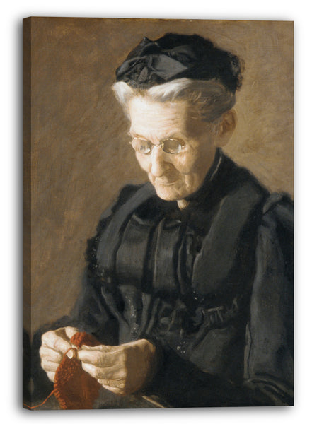 Leinwandbild Thomas Eakins - Frau Mary Arthur