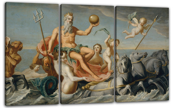 Leinwandbild John Singleton Copley - Die Rückkehr von Neptun