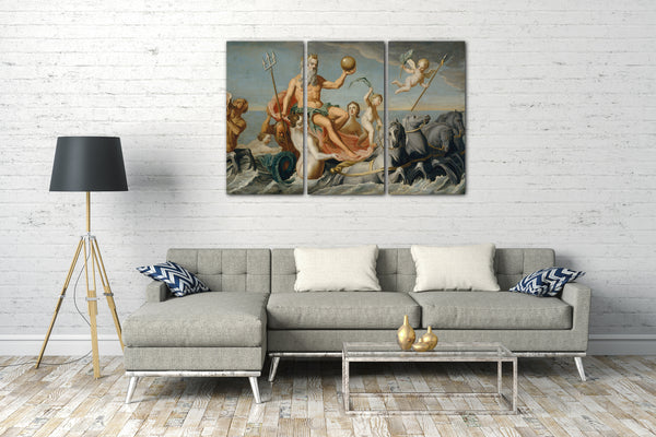 Leinwandbild John Singleton Copley - Die Rückkehr von Neptun