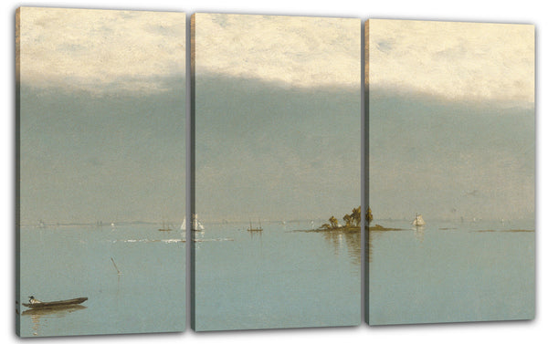 Leinwandbild John Frederick Kensett - Vorbeiziehen des Sturms