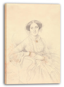 Leinwandbild Jean Auguste Dominique Ingres - Madame Félix Gallois