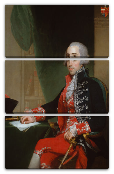 Leinwandbild Gilbert Stuart - Josef de Jaudenes und Nebot