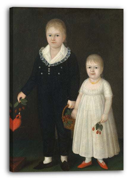 Leinwandbild Joshua Johnson - Edward und Sarah Rutter