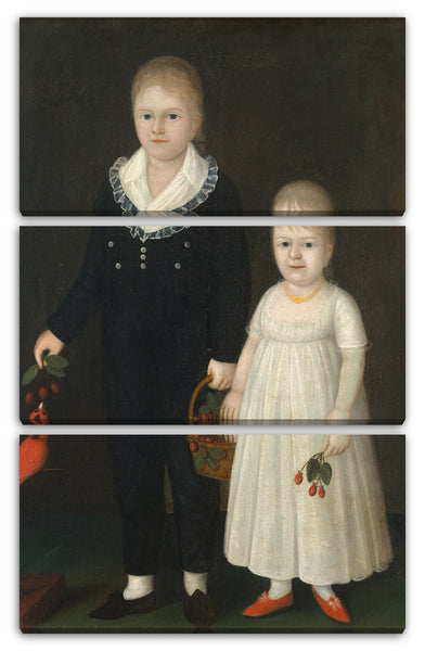 Leinwandbild Joshua Johnson - Edward und Sarah Rutter