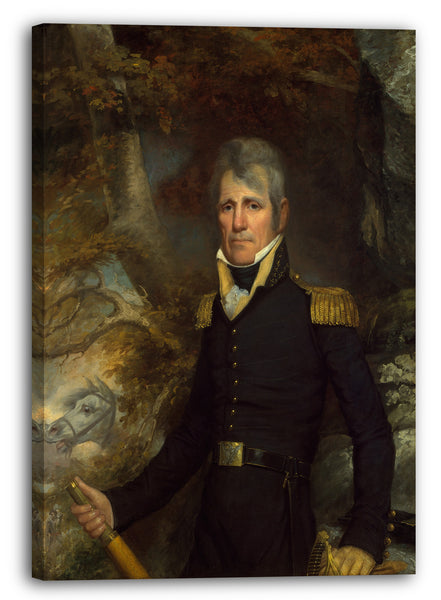 Leinwandbild John Wesley Jarvis - General Andrew Jackson