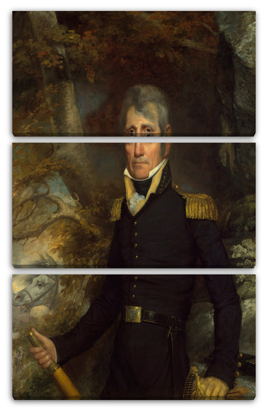 Leinwandbild John Wesley Jarvis - General Andrew Jackson