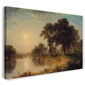 Leinwandbild Asher Brown Durand - Sommernachmittag