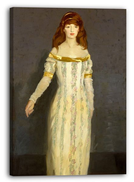 Leinwandbild Robert Henri - Das Maskenkleid